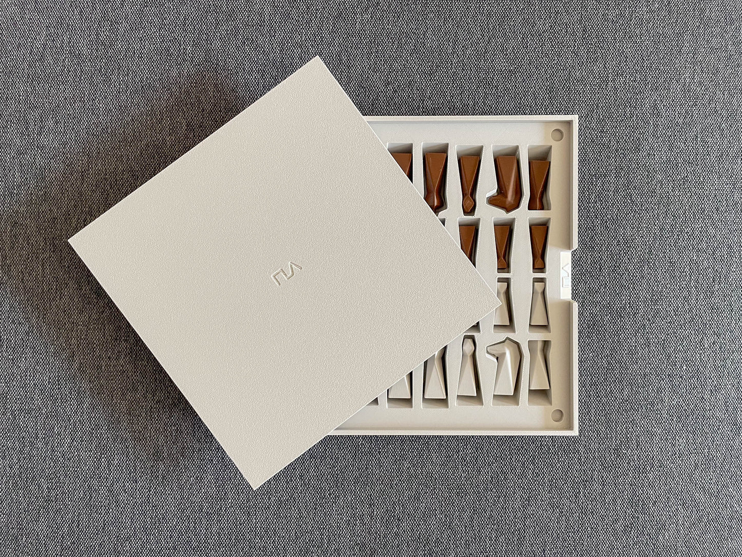 Travel Chess Set Muted Colors