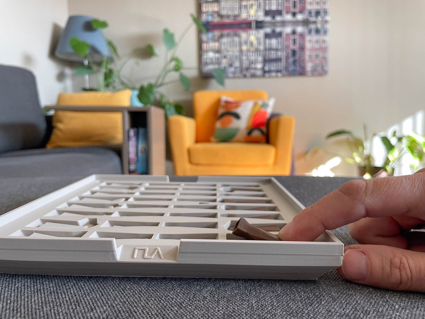 Travel Chess Set Muted Colors