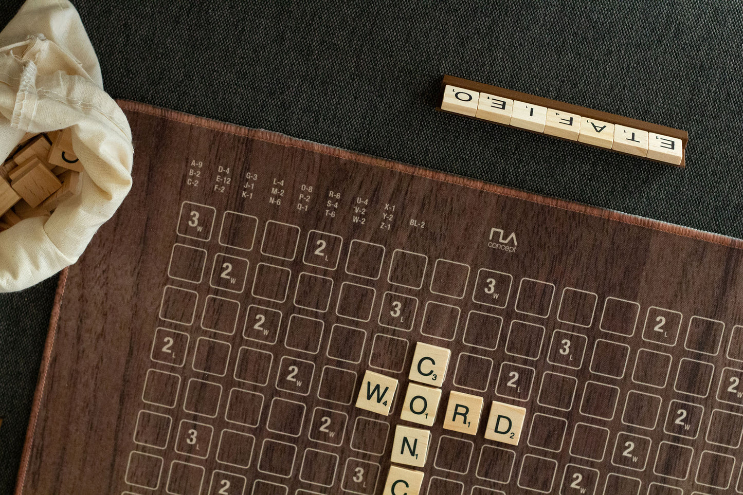 Roll-Up Scrabble Set