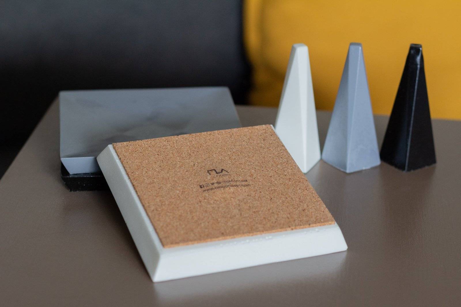 Jewelry Tray and Ring Holder - Handmade geometric modern chess set design gift by PLA Concept