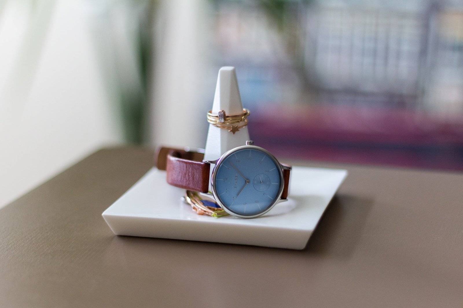 Jewelry Tray and Ring Holder - Handmade geometric modern chess set design gift by PLA Concept