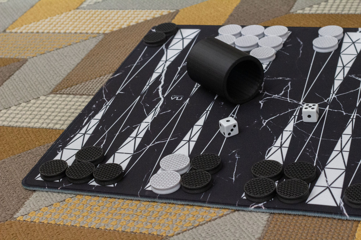 Roll-Up Backgammon Set