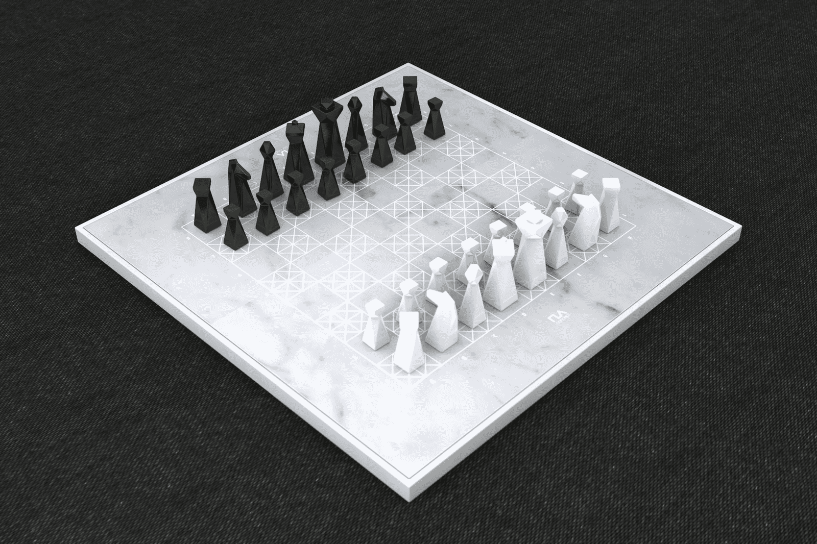 Wood Chess Set - Luxury - Modern Games