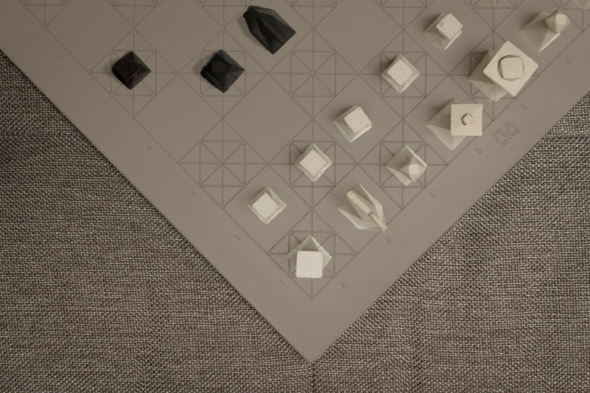 Concrete Matte Chess Set - Modern Chess Pieces - Luxury Chess ...